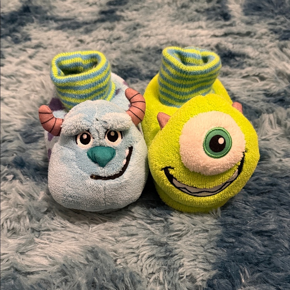 Monsters Inc. Baby Booties